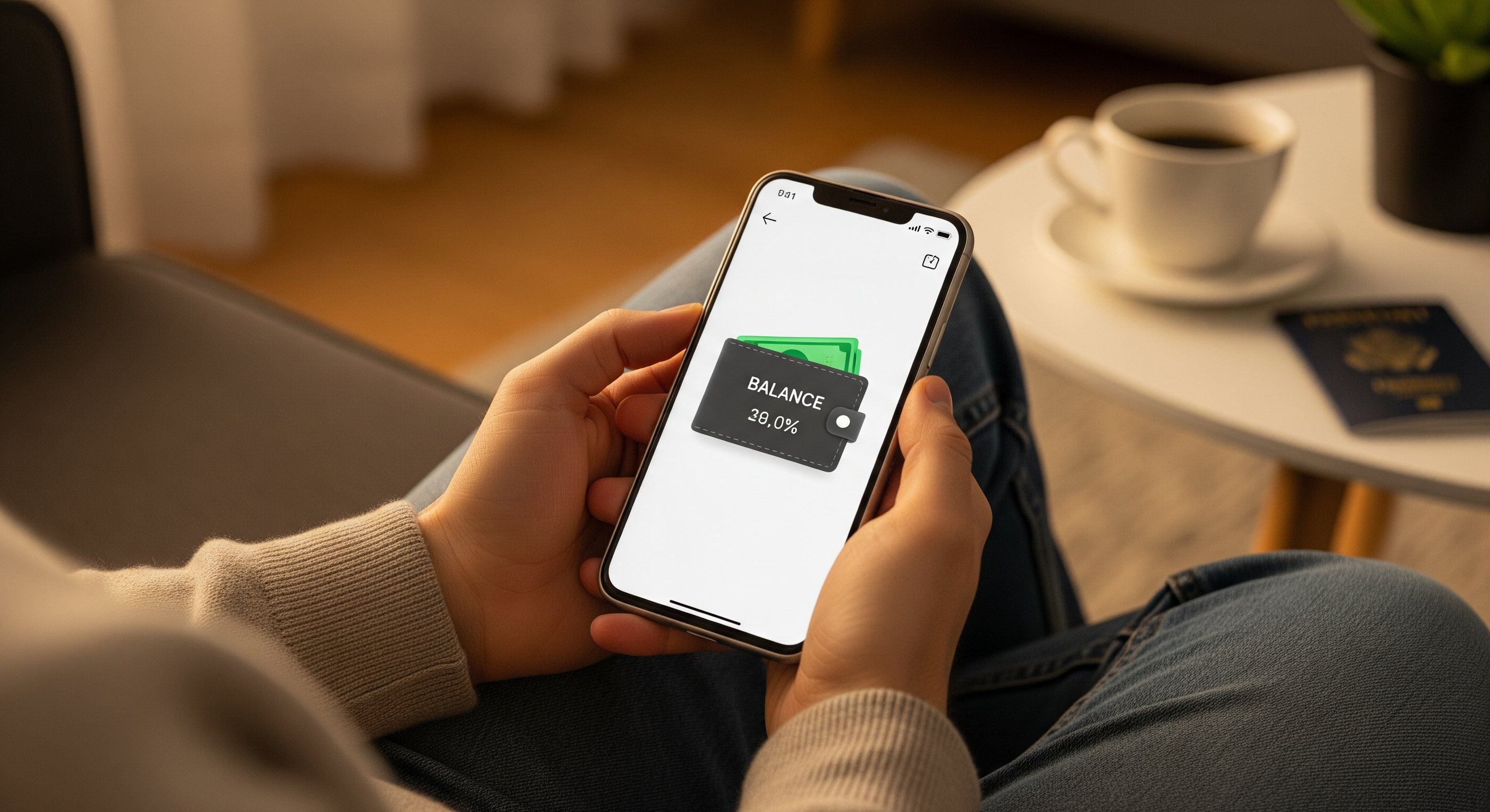 Loading a CocoSend balance from home before a trip